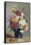 Still Life of Carnations-Eugene Henri Cauchois-Framed Stretched Canvas