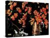 Still Life of Cat and Currants - Jack & Jill-Nelson Grafe-Stretched Canvas