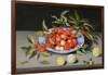 Still Life of Cherries and Peaches-Balthasar van der Ast-Framed Giclee Print