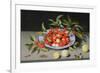 Still Life of Cherries and Peaches-Balthasar van der Ast-Framed Giclee Print