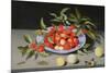 Still Life of Cherries and Peaches-Balthasar van der Ast-Mounted Giclee Print