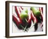 Still Life of Chilli Peppers-Lee Frost-Framed Photographic Print