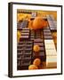 Still Life of Chocolate Bars and Citrus Fruit-Luzia Ellert-Framed Photographic Print