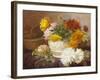 Still Life of Chrysanthemums-Eloise Harriet Stannard-Framed Giclee Print