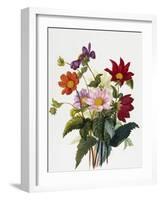 Still Life of Dahlias-Georgius van Os-Framed Giclee Print