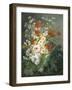 Still Life of Daisies and Poppies-Pierre Gontier-Framed Giclee Print