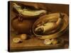 Still Life of Fish and Lemons-Clara Peeters-Stretched Canvas