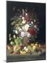 Still Life of Flowers and Fruit-Christian Mollback-Mounted Giclee Print