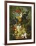 Still Life of Flowers and Fruit-Jan van Os-Framed Giclee Print