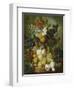 Still Life of Flowers and Fruit-Jan van Os-Framed Giclee Print