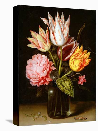 Still Life of Flowers, C.1609-Ambrosius The Elder Bosschaert-Stretched Canvas