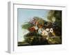 Still Life of Flowers in a Basket, 1852-Adelheid Dietrich-Framed Giclee Print