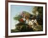 Still Life of Flowers in a Basket, 1852-Adelheid Dietrich-Framed Giclee Print