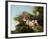 Still Life of Flowers in a Basket, 1852-Adelheid Dietrich-Framed Giclee Print