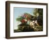 Still Life of Flowers in a Basket, 1852-Adelheid Dietrich-Framed Giclee Print