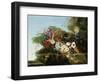 Still Life of Flowers in a Basket, 1852-Adelheid Dietrich-Framed Giclee Print