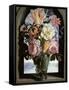 Still Life of Flowers in a Drinking Glass-Ambrosius The Elder Bosschaert-Framed Stretched Canvas