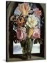 Still Life of Flowers in a Drinking Glass-Ambrosius The Elder Bosschaert-Stretched Canvas