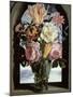 Still Life of Flowers in a Drinking Glass-Ambrosius The Elder Bosschaert-Mounted Giclee Print