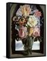 Still Life of Flowers in a Drinking Glass-Ambrosius The Elder Bosschaert-Framed Stretched Canvas