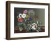 Still Life of Flowers in a Glass-Johan Laurentz Jensen-Framed Giclee Print