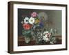 Still Life of Flowers in a Glass-Johan Laurentz Jensen-Framed Giclee Print