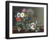 Still Life of Flowers in a Glass-Johan Laurentz Jensen-Framed Giclee Print