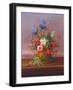 Still Life of Flowers in a Landscape, 1823-Johann Knapp-Framed Giclee Print