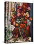 Still Life of Flowers in a Silver Vase, 1930-Mark Gertler-Stretched Canvas