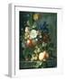 Still Life of Flowers in a Terracotta Vase-Elizabeth Van Hoogenhuyzen-Framed Giclee Print