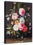Still Life of Flowers in a Vase, 1661-Jan van Kessel-Stretched Canvas