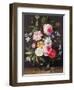 Still Life of Flowers in a Vase, 1661-Jan van Kessel-Framed Giclee Print