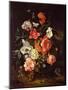 Still Life of Flowers in a Vase, 1713-null-Mounted Giclee Print