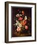 Still Life of Flowers in a Vase, 1713-null-Framed Giclee Print