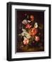 Still Life of Flowers in a Vase, 1713-null-Framed Giclee Print