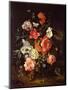 Still Life of Flowers in a Vase, 1713-null-Mounted Giclee Print