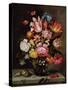 Still Life of Flowers in an Ovoid Vase-Abraham Bosse-Stretched Canvas