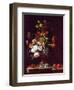 Still Life of flowers in an Urn, 17th century-Jean-Baptiste Monnoyer-Framed Giclee Print