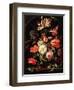 Still Life of Flowers on a Ledge-Abraham Mignon-Framed Giclee Print