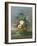 Still Life of Flowers on a Ledge-Johann Knapp-Framed Giclee Print