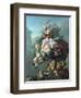 Still Life of Flowers on a Terrace-Pierre Bourgogne-Framed Giclee Print