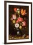 Still Life of Flowers with Insects-Balthasar van der Ast-Framed Giclee Print