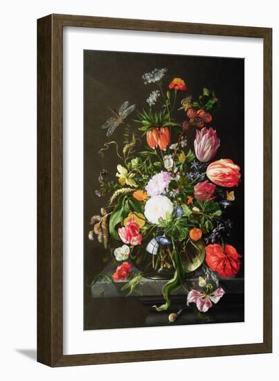 Still Life of Flowers-Jan Davidsz de Heem-Framed Giclee Print