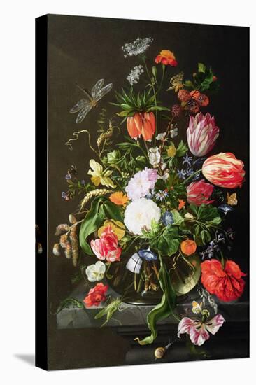 Still Life of Flowers-Jan Davidsz de Heem-Stretched Canvas