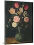 Still Life of Flowers-Jan Brueghel the Elder-Mounted Giclee Print