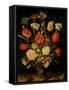 Still Life of Flowers-Jan Brueghel the Elder-Framed Stretched Canvas