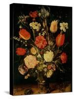 Still Life of Flowers-Jan Brueghel the Elder-Stretched Canvas