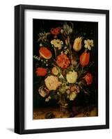 Still Life of Flowers-Jan Brueghel the Elder-Framed Giclee Print