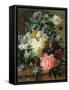 Still Life of Flowers-Pauline Baynes-Framed Stretched Canvas