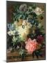 Still Life of Flowers-Pauline Baynes-Mounted Giclee Print